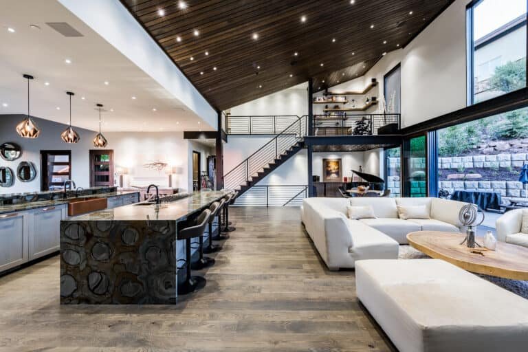 Great Room + Kitchen + Landing